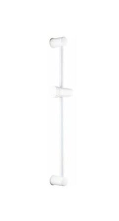Thermador - Barre de douche simple - Blanc - 60cm