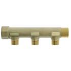 Thermador - Collecteur laiton 3/4"  - 3 sorties 1/2" pour installation sanitaire - chauffage