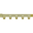 Thermador - Collecteur laiton 3/4" - 5 sorties 1/2" pour installation sanitaire - chauffage