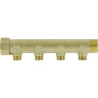 Thermador - Collecteur laiton 1"1/4 - 4 sorties 3/4" pour installation sanitaire - chauffag