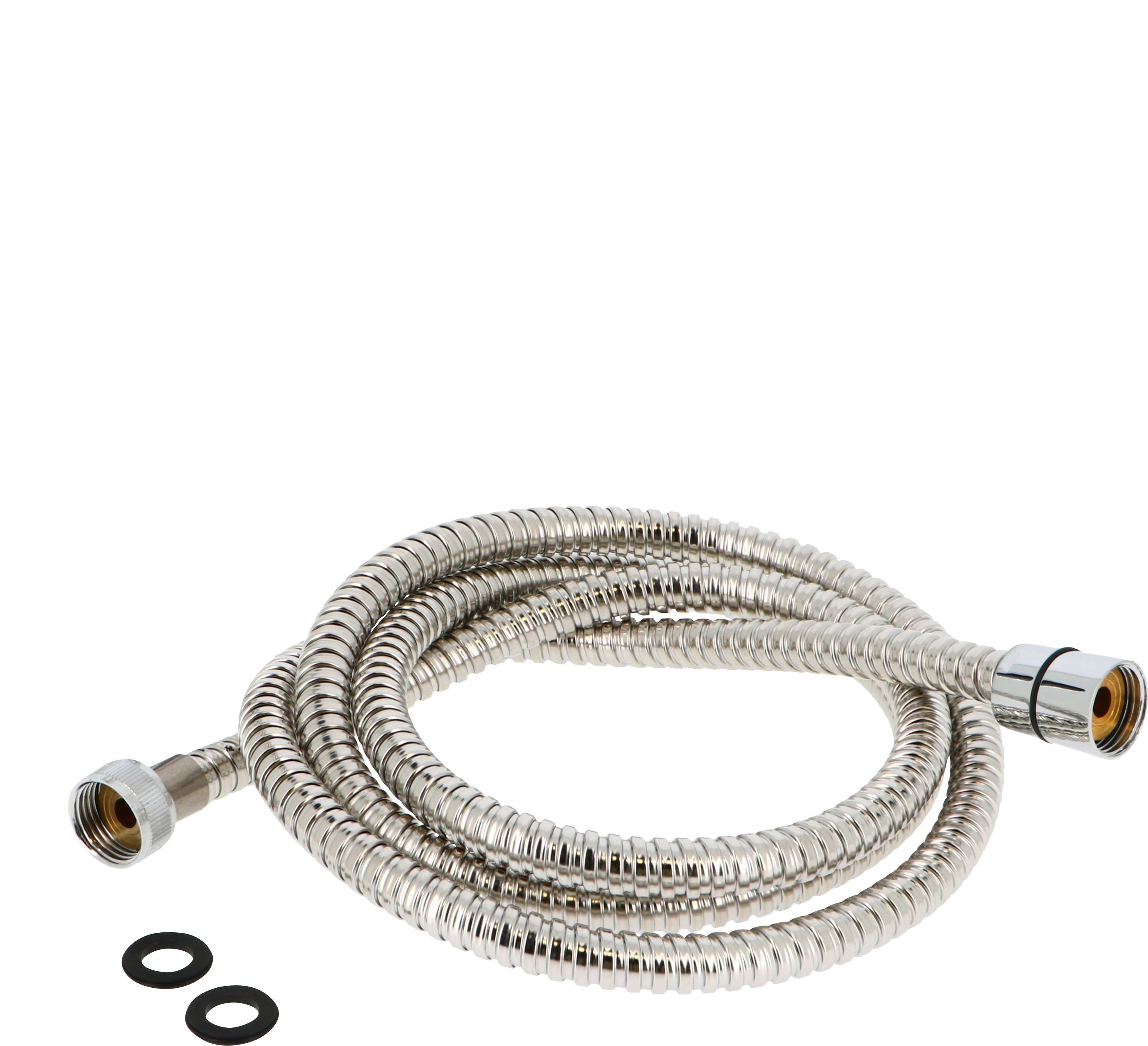 Thermador - Flexible douche inox simple agrafage 1m50