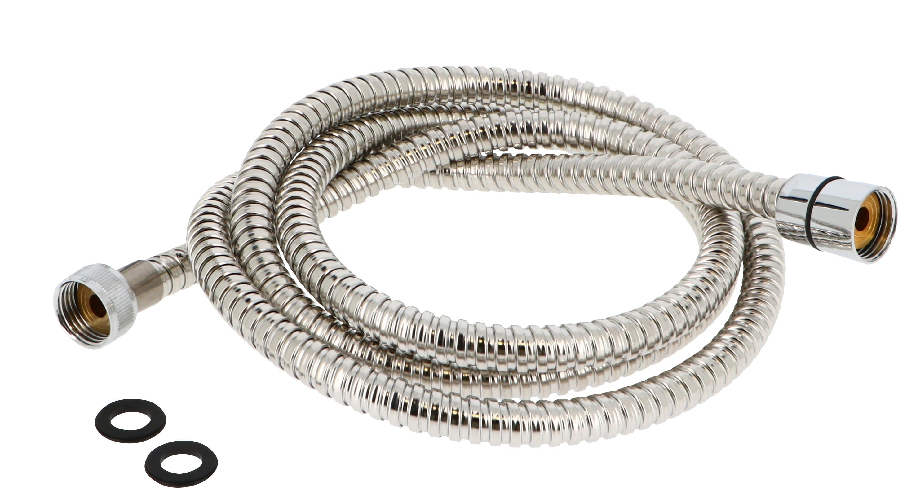 Thermador - Flexible douche inox simple agrafage 2m00