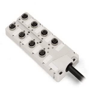 Wago Contact - Répartiteur IP67 - 4xM12 5 pôles - Câble 10 m