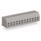 Wago Contact - Borne pour circuits imprimés 2 cond. 1,5mm² pas 5mm 16 pôles, bleu