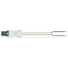 Wago Contact - Câble de raccordement précâblé Eca connecteur mâle/extrémité libre, gris foncé