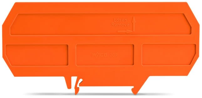 Wago Contact - Séparateur Orange EEx e / EE x i
