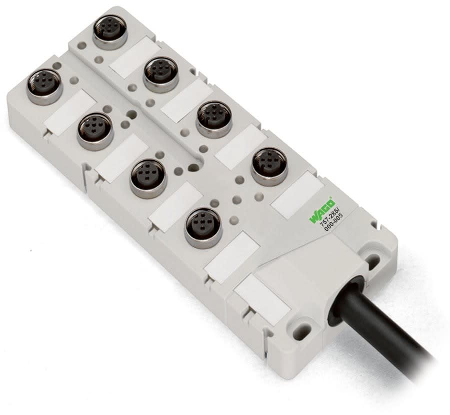 Wago Contact - Répartiteur IP67 - 4xM12 4 pôles - Câble 10 m
