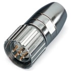 Wago Contact - Connecteur - 6 pôles - M23 mâle droit - A souder
