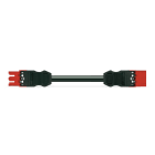 Wago Contact - Cordon de raccordement précâblé Eca Connecteur femelle / connecteur mâle, rouge