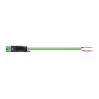 Wago Contact - Câble de raccordement précâblé Cca Connecteur mâle/extrémité libre, vert