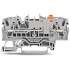 Wago Contact - TOPJOB®S : Borne sectionnable 2C / 2,5 (4) mm² / Rouge