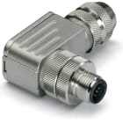 Wago Contact - Connecteur blindé PROFIBUS / bus système - M12 mâle coudé - Connexion ressort