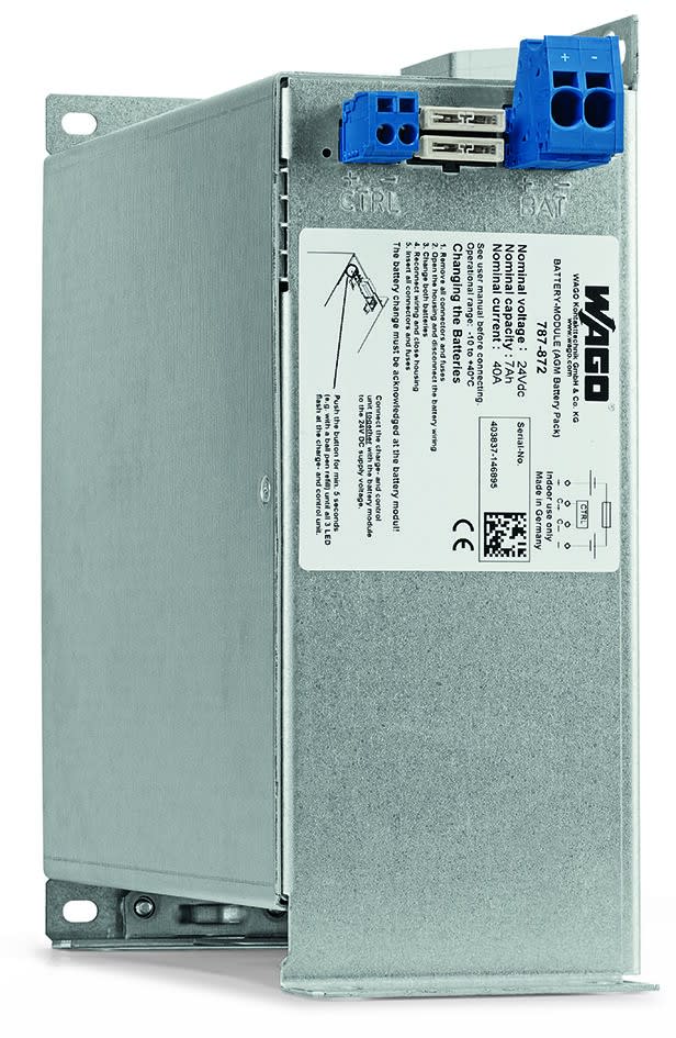 Wago Contact - Batterie 24 V DC - 7.0 Ah - Fixation par vis