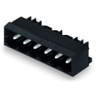 Wago Contact - Connecteur mâle THR 1.0 x 1.0 mm solder pin Coudé, noir