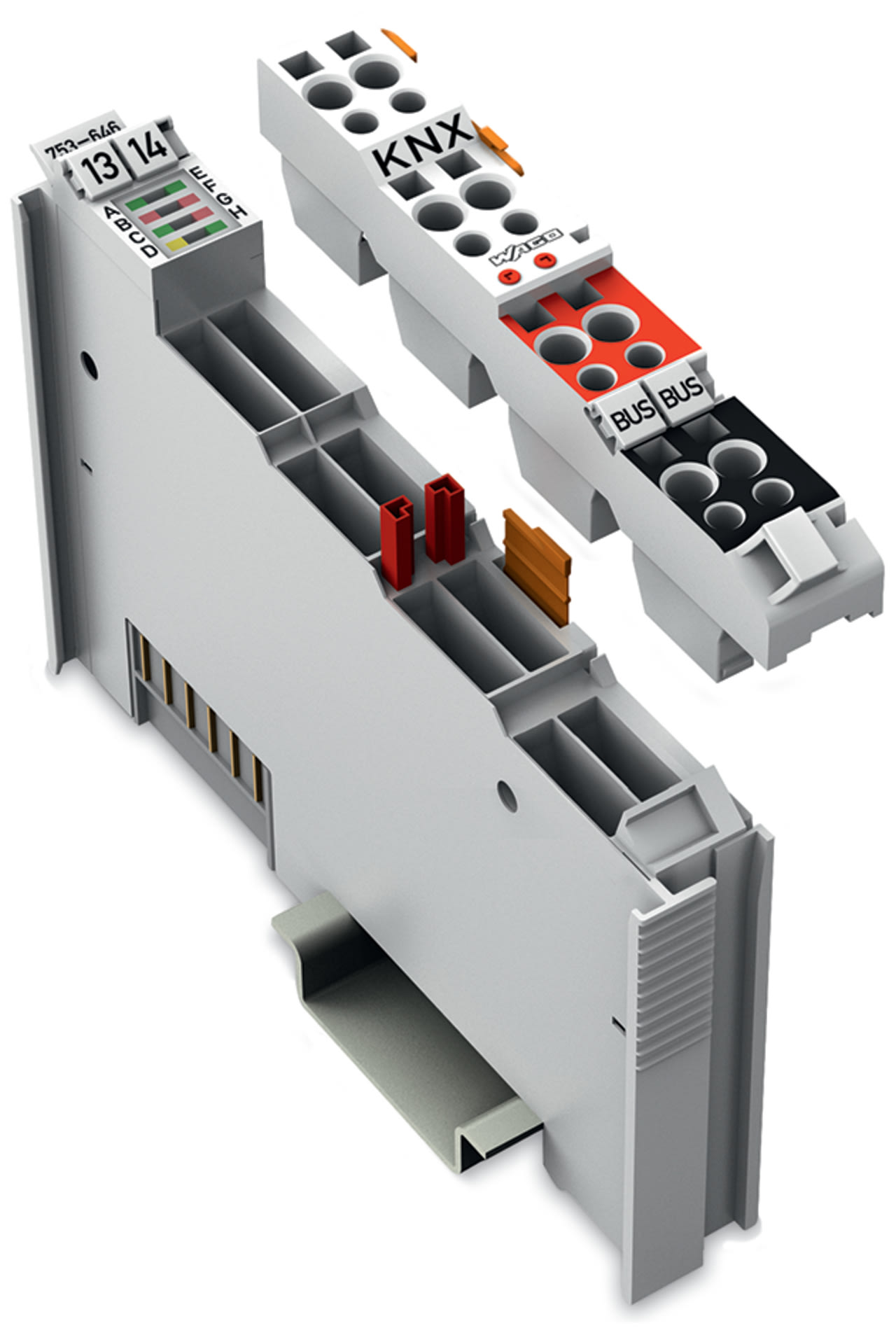 Wago Contact - Borne KNX/TP Secure Interface (connecteur inclus)