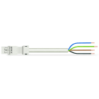 Wago Contact - Câble de raccordement précâblé Eca connecteur mâle/extrémité libre, blanc