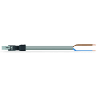 Wago Contact - Câble de raccordement précâblé Eca Connecteur mâle/extrémité libre, gris