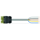 Wago Contact - Câble de raccordement précâblé Eca Connecteur femelle/extrémité libre, vert clai