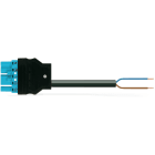Wago Contact - Câble de raccordement précâblé B2ca connecteur mâle/extrémité libre, bleu
