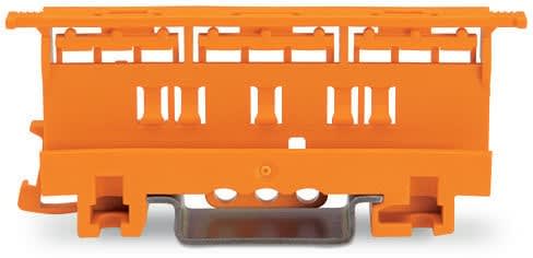 Wago Contact - Adaptateur de fixation pour série 221 4mm² orange