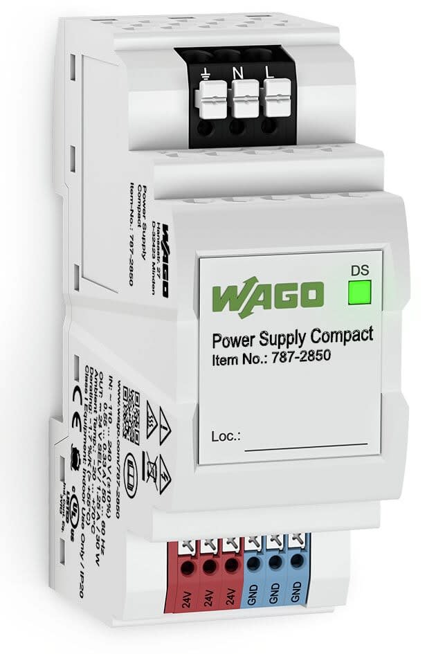 Wago Contact - Alimentation à découpage COMPACT monophasée 230 V AC / 24 V DC - 1,25 A