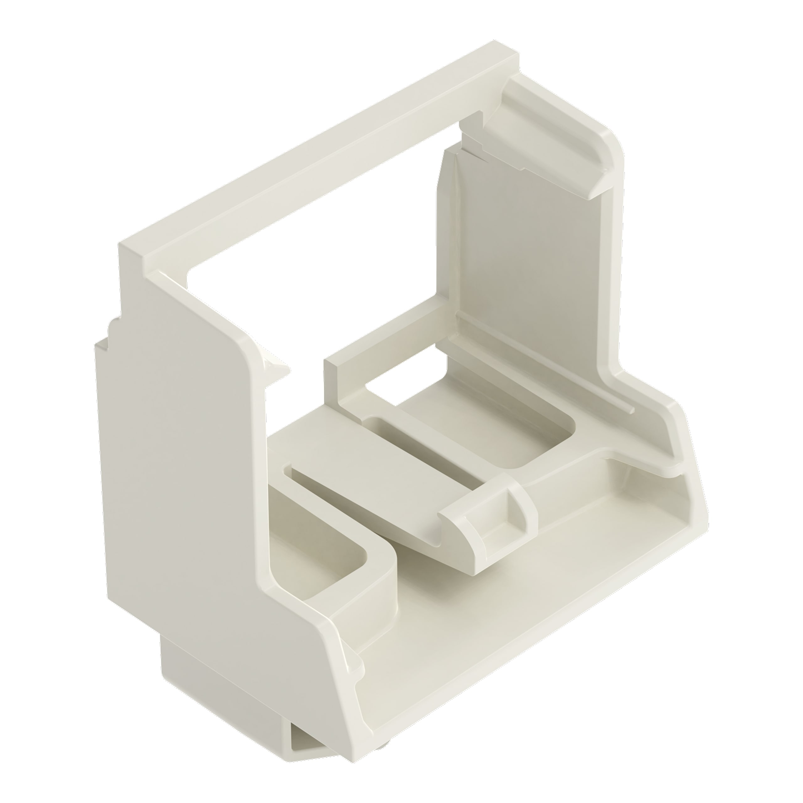 Wago Contact - Adaptateur de fixation pour bornes à 10 conducteurs Série 221 - 4mm²; gris clair