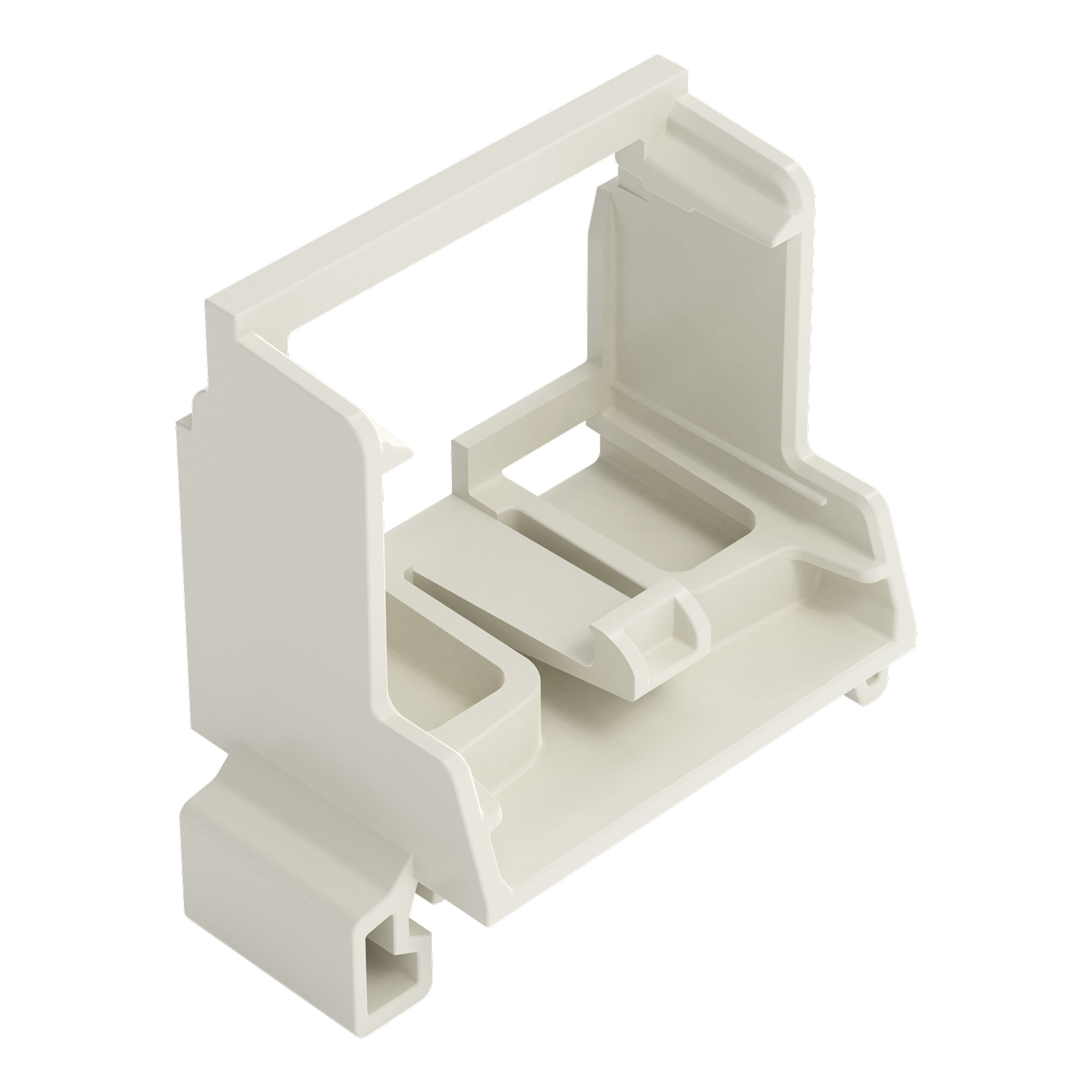 Wago Contact - Adaptateur de fixation pour bornes à 10 conducteurs Série 221 - 4mm²; gris clair