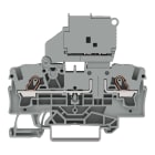 Wago Contact - TOPJOB®S : Borne fusible 5x20 2C / 4 (6) mm² / Gris / Affichage défaut 120V