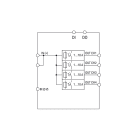 Wago Contact - Disjoncteur électronique 24 V DC - 4 canaux 1...10 A (contact défaut)