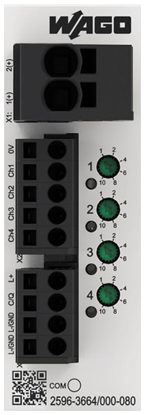Wago Contact - Disjoncteur électronique 24 V DC - 4 canaux 1...10 A (IO-Link)