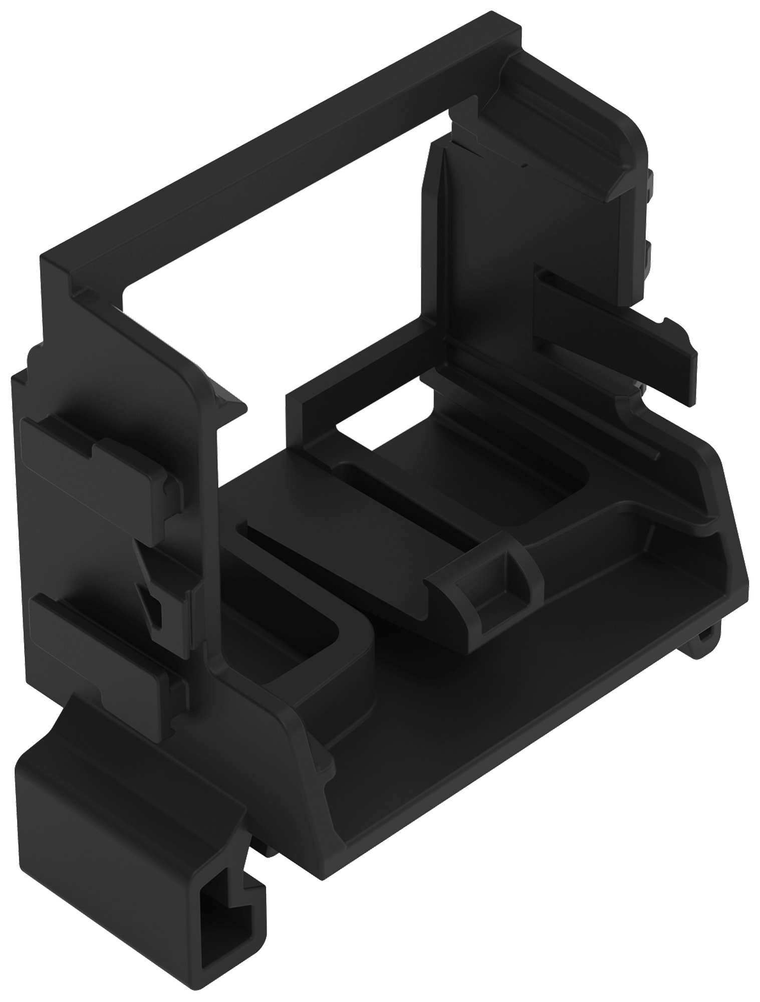Wago Contact - Adaptateur de fixation pour bornes à 10 conducteurs Série 221 - 4mm²; noir
