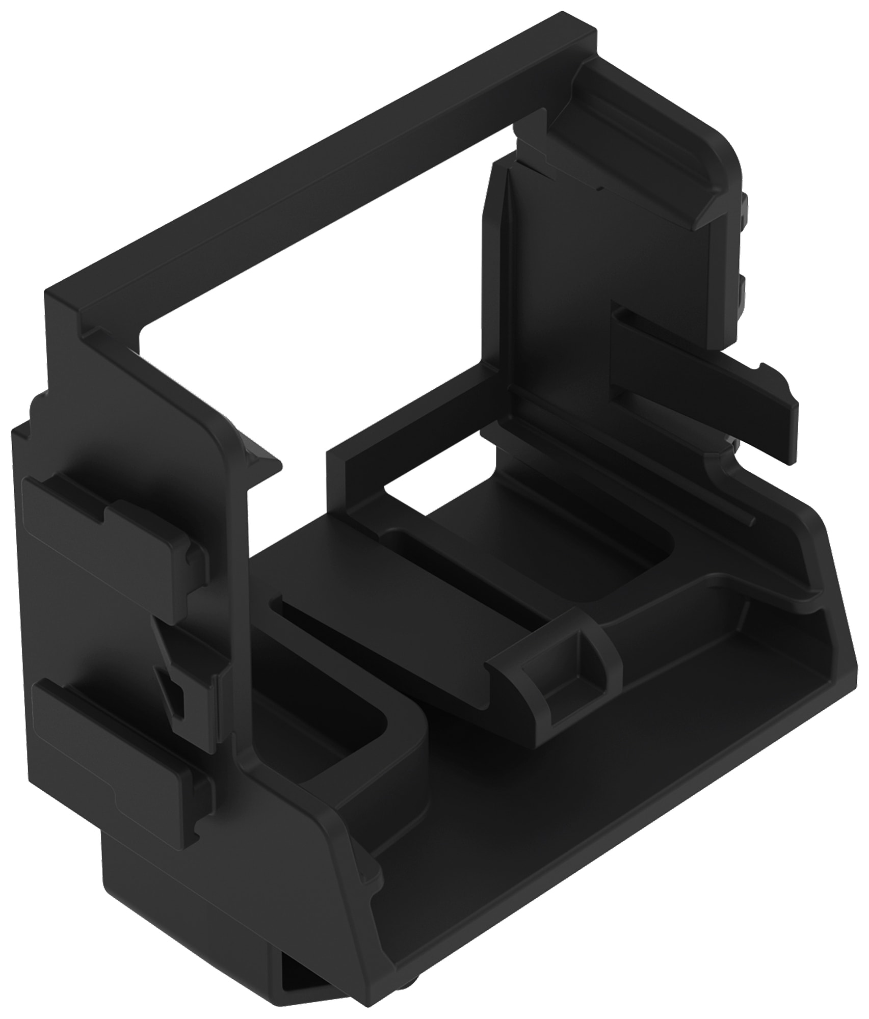 Wago Contact - Adaptateur de fixation pour bornes à 10 conducteurs Série 221 - 4 mm²; noir