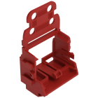 Wago Contact - Adaptateur de fixation avec décharge de pour bornes à 10 cond. Série 221 - rouge