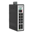 Wago Contact - Switch administrable 8 ports Gb 4 ports SFP Gigabit Ethernet; noir métallique