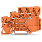 Wago Contact - Borne d'alimentation pour capteurs 3 conducteurs 2,5 (4)mm²