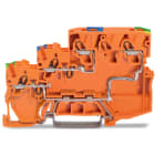 Wago Contact - Borne d'alimentation pour actionneurs PNP, 3 conducteurs 2,5 (4)mm²