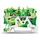 Wago Contact - TOPJOB'S Borne de protection 2C / 1,5 (2,5) mm² / Vert-Jaune
