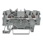 Wago Contact - TOPJOB'S Borne de passage 3C / 1,5 (2,5) mm² / Gris