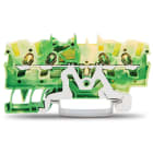 Wago Contact - TOPJOB'S Borne de protection 4C / 1,5 (2,5) mm² / Vert-Jaune