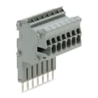 Wago Contact - TOPJOB'S Barrette de connecteurs modulaires 1,5 (2,5) mm² / 7 pôles / Gris