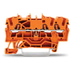 Wago Contact - TOPJOB'S Borne de passage 3C / 2,5 (4) mm² / Orange