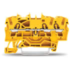 Wago Contact - TOPJOB'S Borne de passage 3C / 2,5 (4) mm² / Jaune