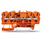 Wago Contact - TOPJOB'S Borne de passage 4C / 2,5 (4) mm² / Orange