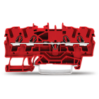 Wago Contact - TOPJOB'S Borne de passage 4C / 2,5 (4) mm² / Rouge