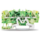 Wago Contact - TOPJOB'S Borne de protection 4C / 2,5 (4) mm² / Vert-Jaune