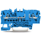 Wago Contact - TOPJOB'S Borne de passage 2C / 2,5 (4) mm² / Bleu