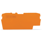 Wago Contact - TOPJOB'S Plaque d'extrémité et intermédiaire 2C / Orange
