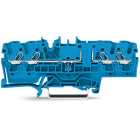 Wago Contact - TOPJOB'S Borne de passage 4C / 2,5 (4) mm² / Bleu