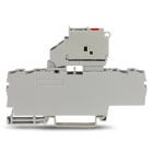 Wago Contact - TOPJOB'S Borne fusible 5x20 4C / 2,5 (4) mm² / Gris / Affichage défaut / 110-2