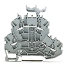 Wago Contact - TOPJOB'S Borne 2 étages 2,5 (4) mm² / Gris-Gris / Support
